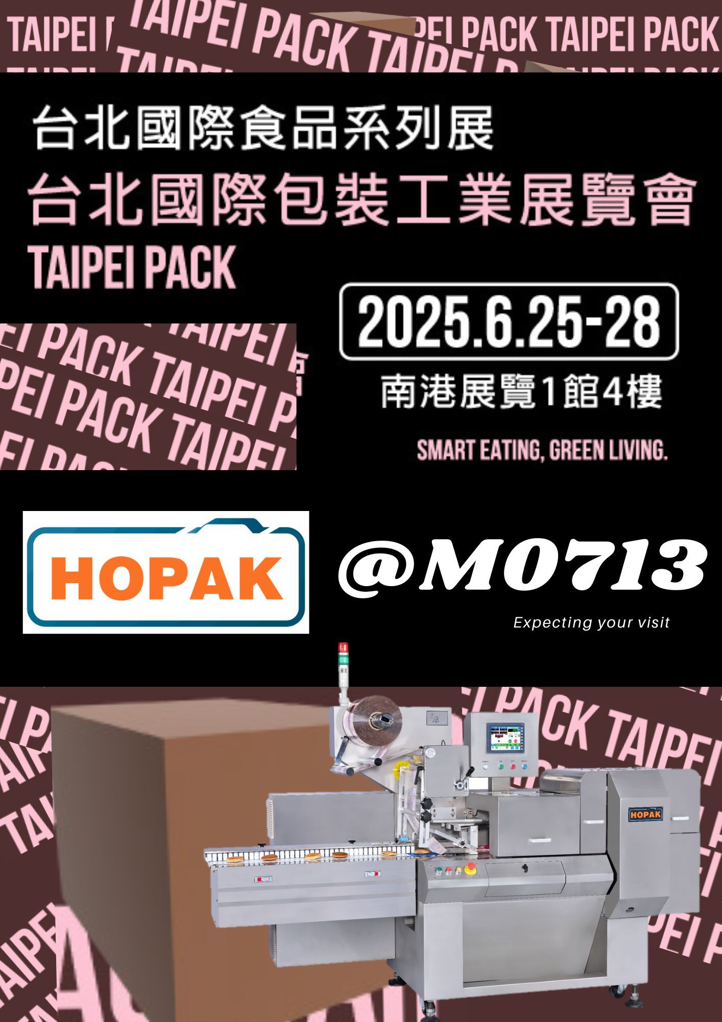 Taipei PACK2025-Booth M0713